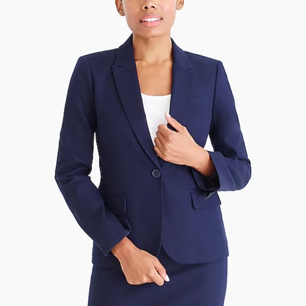 J. Crew Factory Cotton Work Blazer - BNWOT